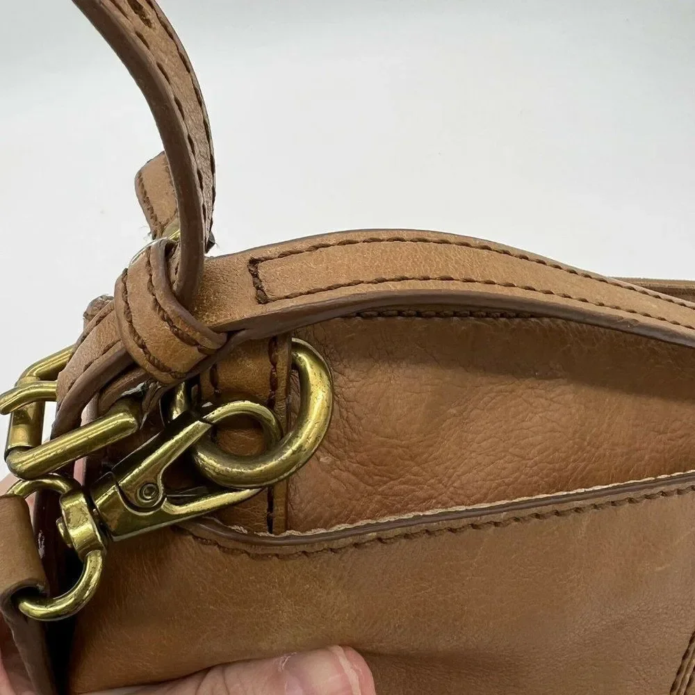 Fossil brown leather